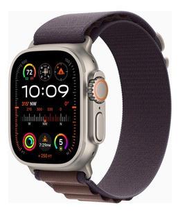 Viedpulksteni Apple Watch Ultra 2 Smart watch GPS (satellite) Always-On Retina 49mm Waterproof Water-resistant  Hover