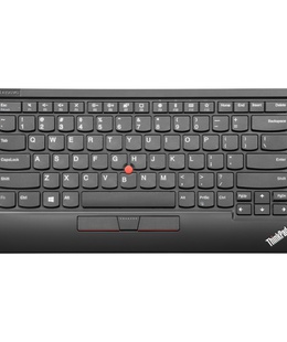 Tastatūra Lenovo | Professional | ThinkPad Wireless TrackPoint Keyboard II - US English with Euro symbol | Black | Yes | Compact Keyboard | Wireless | US | 1.8 m | Pure Black | Bluetooth  Hover