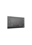 Tastatūra Lenovo | Professional | ThinkPad Wireless TrackPoint Keyboard II - US English with Euro symbol | Black | Yes | Compact Keyboard | Wireless | US | 1.8 m | Pure Black | Bluetooth Hover