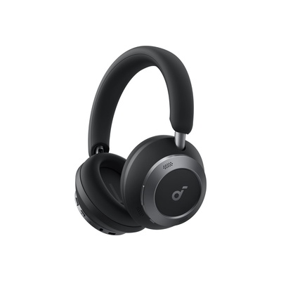 Austiņas Anker Soundcore | Foldable Headphones | Space One Pro | Bluetooth | Over-ear | Microphone | Wireless | Jet Black