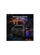  Anker Soundcore | Portable Bluetooth Speaker | Boom 2 Plus | 140 W | Waterproof | Bluetooth | Wireless connection | Portable | Black Hover