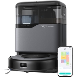  Anker Eufy | Robot Vacuum Cleaner with All-in-One Station | Omni C20 | Wet&Dry | 7000 Pa | Gray