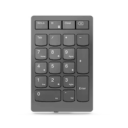 Tastatūra Lenovo | Go Wireless Numeric Keypad | Numeric Keypad | Wireless | N/A | Storm Grey