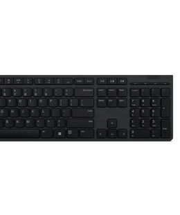 Tastatūra Lenovo | Professional Wireless Rechargeable Keyboard | 4Y41K04068 | Keyboard | Wireless | US | Grey | Scissors switch keys  Hover