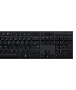 Tastatūra Lenovo | Professional Wireless Rechargeable Combo Keyboard and Mouse | Keyboard and Mouse Set | Wireless | Mouse included | Nordic | Bluetooth | Grey  Hover