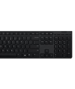 Tastatūra Lenovo | Professional Wireless Rechargeable Keyboard and Mouse Combo (Lithuanian) | Keyboard and Mouse Set | Wireless | Mouse included | Lithuanian | Bluetooth | Grey | Wireless connection  Hover