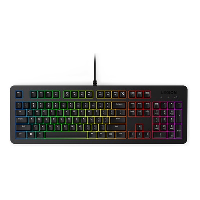 Tastatūra Lenovo Gaming Keyboard | Legion K310 RGB | Keyboard | Wired | US English | Black | USB 2.0 | Membrane