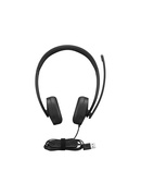 Austiņas Lenovo Headset | USB-A Stereo Gen 2 | Built-in microphone | Wired | Black Hover