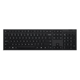 Tastatūra Lenovo Professional Wireless Rechargeable Keyboard AI | Keyboard | Wireless | Estonian | Bluetooth | Grey
