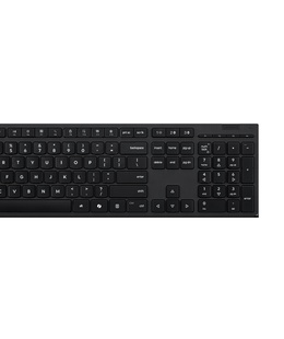 Tastatūra Lenovo Professional Wireless Rechargeable Combo Keyboard and Mouse | Keyboard and Mouse Set | Wireless | Mouse included | Russian/Cyrillic | Bluetooth | Grey  Hover