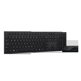 Tastatūra Lenovo Professional Wireless Rechargeable Combo Keyboard and Mouse | Keyboard and Mouse Set | Wireless | Mouse included | Lithuanian | Bluetooth | Grey