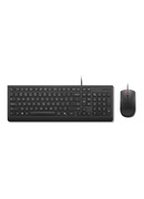 Tastatūra Lenovo Essential | Keyboard and Mouse Combo | Wired | US Euro | Black Hover