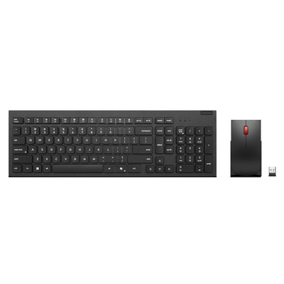 Tastatūra Lenovo Essential | Keyboard and Mouse Combo | Wireless | Lithuanian | Black
