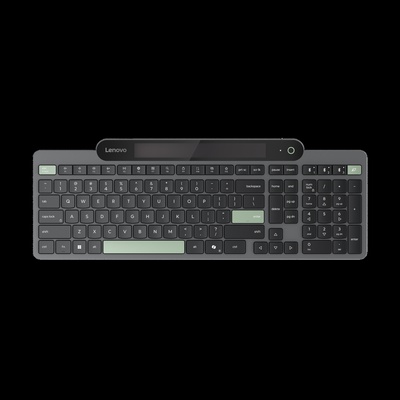 Tastatūra Lenovo | Self-Charging | Keyboard | Bluetooth | Lithuanian | Black