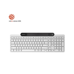 Tastatūra Lenovo 800 Self-Charging Bluetooth Keyboard-US English | Keyboard | Bluetooth | US English | White