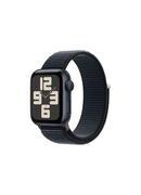 Viedpulksteni Apple Watch SE GPS 40mm Midnight Aluminium Case with Midnight Sport Loop Apple
