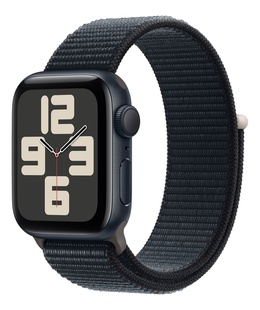 Viedpulksteni Apple Watch SE GPS 40mm Midnight Aluminium Case with Midnight Sport Loop Apple  Hover