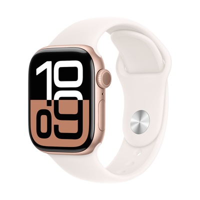 Viedpulksteni Apple Watch Series 10 | Smart watch | GPS (satellite) | Always-On Retina display | 42mm | Waterproof | Rose Gold