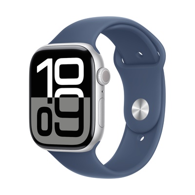 Viedpulksteni Apple Watch Series 10 | Smart watch | GPS (satellite) | Always-On Retina display | 46mm | Waterproof | Silver