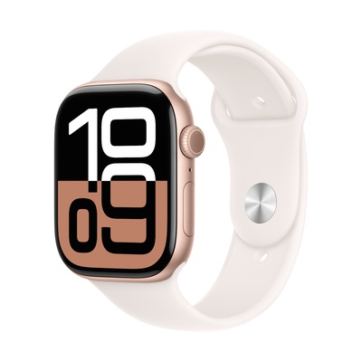 Viedpulksteni Apple Watch Series 10 | Smart watch | GPS (satellite) | Always-On Retina | Waterproof | Rose Gold