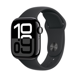 Viedpulksteni Apple Watch Series 10 | GPS (satellite) | Always-On Retina | Waterproof | Jet Black