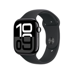 Viedpulksteni Apple Watch Series 10 | Smart watch | GPS (satellite) | Always-On Retina display | 46mm | Waterproof | Jet Black