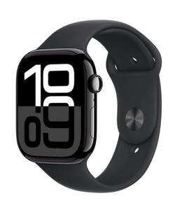 Viedpulksteni Apple Watch Series 10 | Smart watch | GPS (satellite) | Always-On Retina display | 46mm | Waterproof | Jet Black  Hover