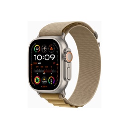 Viedpulksteni Apple Watch Ultra 2 | Smart watch | GPS (satellite) | Always-On Retina display | 49mm | Natural Titanium
