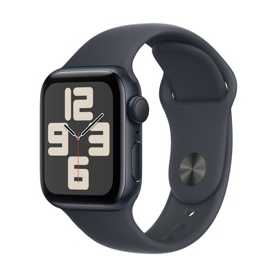 Viedpulksteni Apple Watch SE | Smart watch | GPS (satellite) | Retina LTPO OLED display | 40mm | Waterproof | Midnight