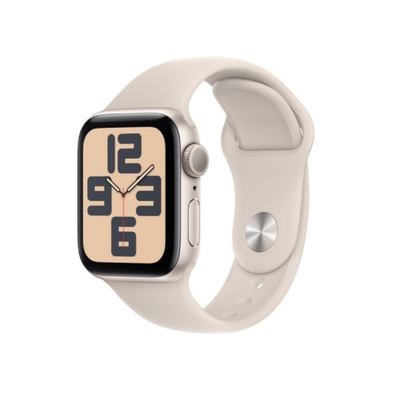 Viedpulksteni Apple Watch SE | Smart watch | GPS (satellite) | Retina display | 40mm | Starlight