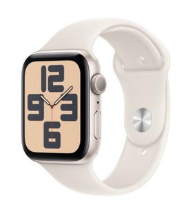 Viedpulksteni Apple Watch SE | Smart watch | GPS (satellite) | Retina display | 44mm | Starlight  Hover