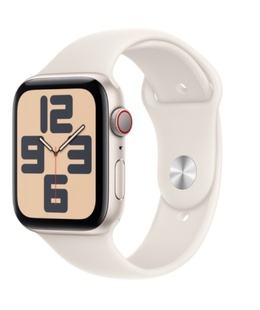 Viedpulksteni Apple Watch SE | Smart watch | GPS (satellite) | Retina display | 44mm | Starlight  Hover