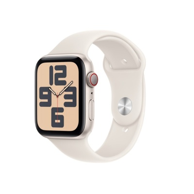 Viedpulksteni Apple Watch SE | Smart watch | GPS (satellite) | Retina display | 44mm | Starlight