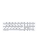 Tastatūra Apple Magic Keyboard with Touch ID and Numeric Keypad | Keyboard | Wireless | English | White