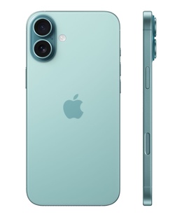 Telefons Apple iPhone 16 Plus | Teal | 6.7  | Super Retina XDR | 2796 x 1920 pixels | A18 | Internal RAM 8 GB | 128 GB | Dual SIM | 4G | 5G | Main camera resolution 48+12 MP | Secondary camera resolution 12 MP | iOS | 18  Hover