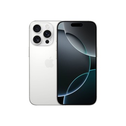 Telefons Apple iPhone 16 Pro Max | White Titanium | 6.9  | Super Retina XDR | 2868 x 1320 pixels | A18 Pro | Internal RAM 8 GB | 256 GB | Dual SIM | 4G | 5G | Main camera resolution 48+12 MP | Secondary camera resolution 12 MP | iOS | 18