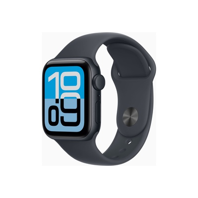 Viedpulksteni Apple Watch SE 3 GPS + Cellular 40mm Midnight Aluminium Case with Midnight Sport Band - M/L | Apple