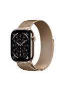 Viedpulksteni Apple Watch Series 11 | Smart watch | GPS (satellite) | LTPO OLED Always-On Retina display | Waterproof | Gold Titanium Hover