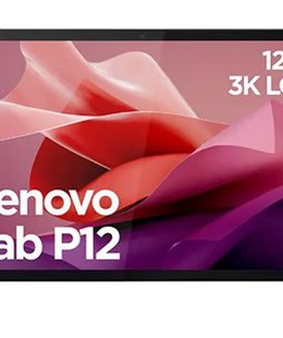  Lenovo Tab P12 TB370FU Touch 12.7 3K MediaTek Dimensity 7050/8GB/256GB/Integrated Arm Mali-G68/Android 13/Grey/FP/2Y Warranty  Hover