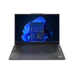  Lenovo ThinkPad E16 | Black | 16  | IPS | WUXGA | 1920 x 1200 pixels | Anti-glare | AMD Ryzen 7 | 7735HS | 16 GB | SO-DIMM DDR5 | Solid-state drive capacity 512 GB | AMD Radeon 680M Graphics | Windows 11 Pro | 802.11ax | Bluetooth version 5.3 | Keyboard language Nordic | Keyboard backlit | Warranty 24 month(s) | Battery warranty 12 month(s)