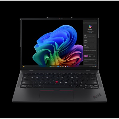  Lenovo ThinkPad T14s | Black | 14  | IPS | WUXGA | 1920 x 1200 pixels | Anti-glare | Snapdragon X Elite | X1E-78-100 | 32 GB | Soldered LPDDR5x | Solid-state drive capacity 1000 GB | Qualcomm Adreno GPU | Windows 11 Pro | 802.11be | Bluetooth version 5.3 | Keyboard language Nordic | Keyboard backlit | Warranty 36 month(s) | Battery warranty 12 month(s)