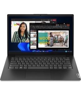  Lenovo Essential V14 G4 AMN | Black | 14  | IPS | FHD | 1920 x 1080 pixels | Anti-glare | AMD Ryzen 5 | 7520U | 16 GB | Soldered LPDDR5 | 512 GB | AMD Radeon 610M Graphics | Windows 11 Home | 802.11ax | 5.2 | English | Warranty 24 month(s) | Battery warranty 12 month(s)  Hover