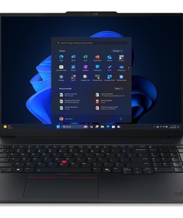  Lenovo ThinkPad E16 G3 AMD | Black | 16  | IPS | WUXGA | 1920 x 1200 pixels | Anti-glare | AMD Ryzen 5 | 230 | 16 GB | SO-DIMM DDR5 | Solid-state drive capacity 512 GB | AMD Radeon 760M Graphics | Windows 11 Pro | 802.11ax | Bluetooth version 5.3 | Keyboard language Nordic | Keyboard backlit | Warranty 36 month(s) | Battery warranty 12 month(s)  Hover