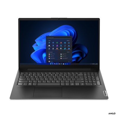 Lenovo Essential V15 G4 AMN | Business Black | 15.6 | TN | FHD | 1920 x 1080 pixels | Anti-glare | AMD Ryzen 5 | 7520U | 16 GB | Soldered LPDDR5 | 512 GB | AMD Radeon 610M Graphics | Windows 11 Pro | 802.11ax | 5.3 | English | Warranty 24 month(s) | Battery warranty 12 month(s)