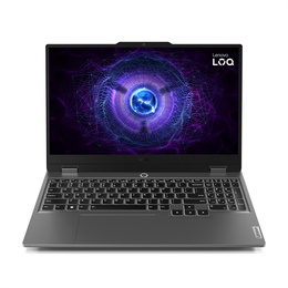  Lenovo- LOQ 15ARP9 | Luna Grey | 15.6  | IPS | FHD | 1920 x 1080 pixels | Anti-glare | AMD Ryzen 5 | 7235HS | 16 (2x8GB) GB | SO-DIMM DDR5 | Solid-state drive capacity 512 GB | NVIDIA GeForce RTX 4050 | GDDR6 | 6 GB | Windows 11 Home | 802.11ax | Bluetooth version 5.2 | Keyboard language English | Keyboard backlit | Warranty 24 month(s) | Battery warranty 12 month(s)