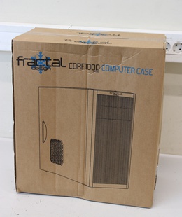  SALE OUT. Fractal Design | Core 1000 USB 3.0 | Black | Micro ATX | DAMAGED PACKAGING  Hover