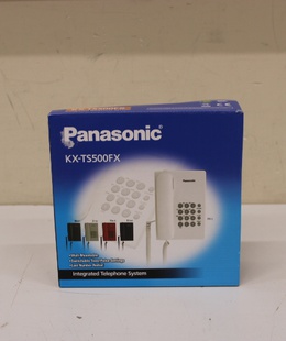  SALE OUT. Panasonic KX-TS500FXW Corded phone  Hover