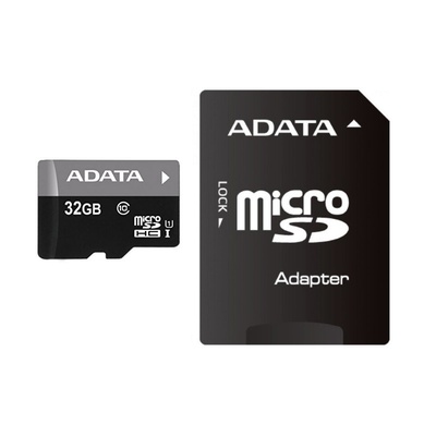  ADATA | Premier UHS-I | 32 GB | MicroSDHC | Flash memory class 10 | Adapter