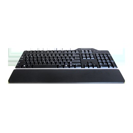 Tastatūra Dell Keyboard US/European (QWERTY) Dell KB-813 Smartcard Reader USB Keyboard Black Kit Dell US/LT