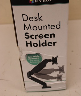  SALE OUT. ICY BOX IB-MS303-T Monitor stand with desk mounted base for a screen size up to 27 | Raidsonic | DAMAGED PACKAGING  Hover